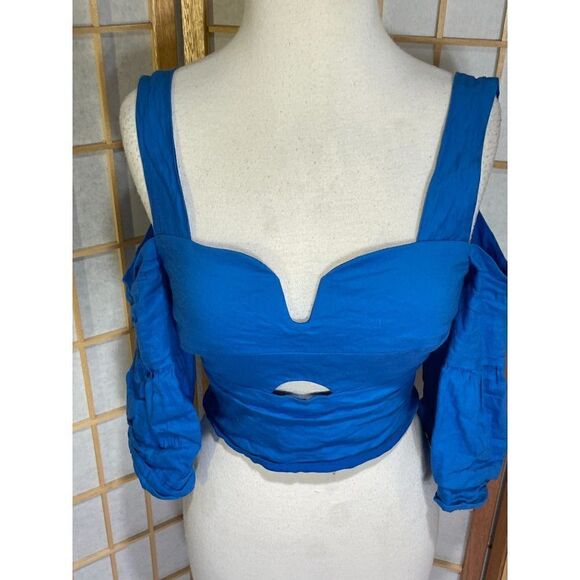 NicoleâMillerâSmâArtelier OffâShoulderâCropâTop - Picture 13 of 16